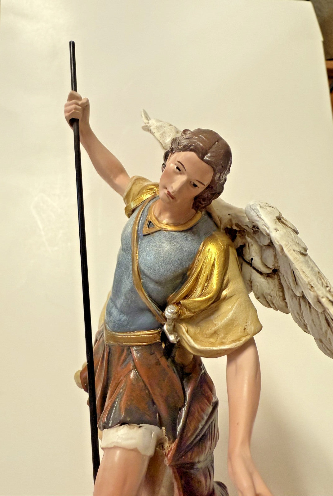Saint Michael The Archangel  7.5" Statue, New #RM-029 - Journeys of Faith