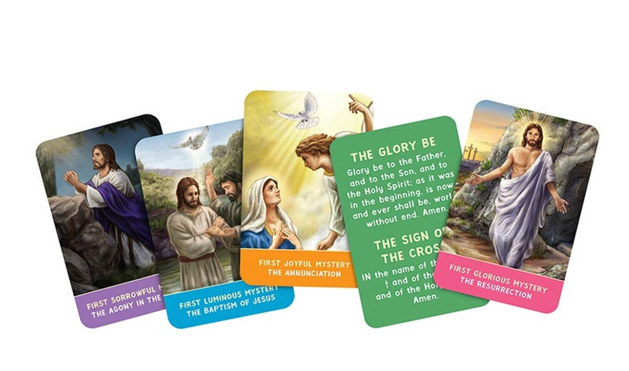 Children's The Rosary Memory Card Game, New #AB-062-2 - Journeys of Faith