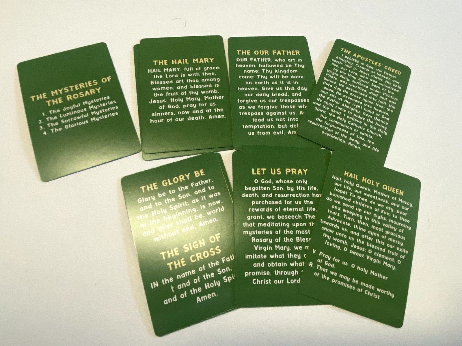 Children's The Rosary Memory Card Game, New #AB-062-2 - Journeys of Faith