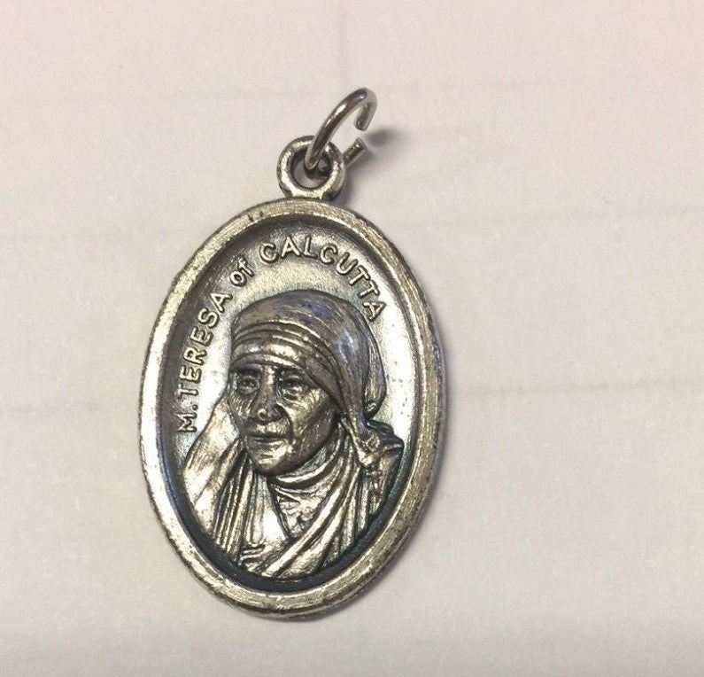 Saint Mother Teresa of Calcutta Medal, New from Italy #MD-58 - Journeys of Faith
