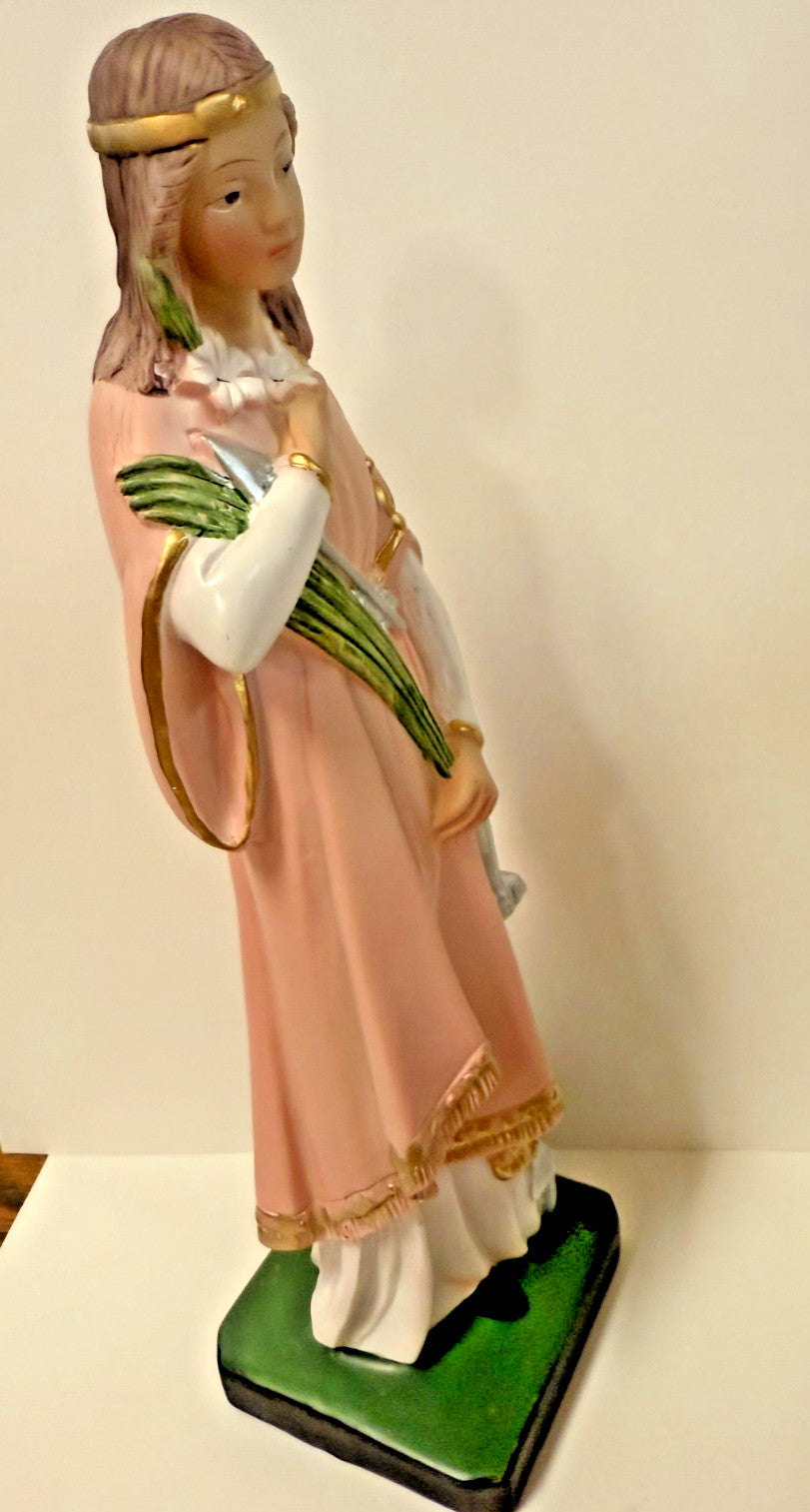 Saint Philomena 8.5"  Statue, New #AB-98 - Journeys of Faith