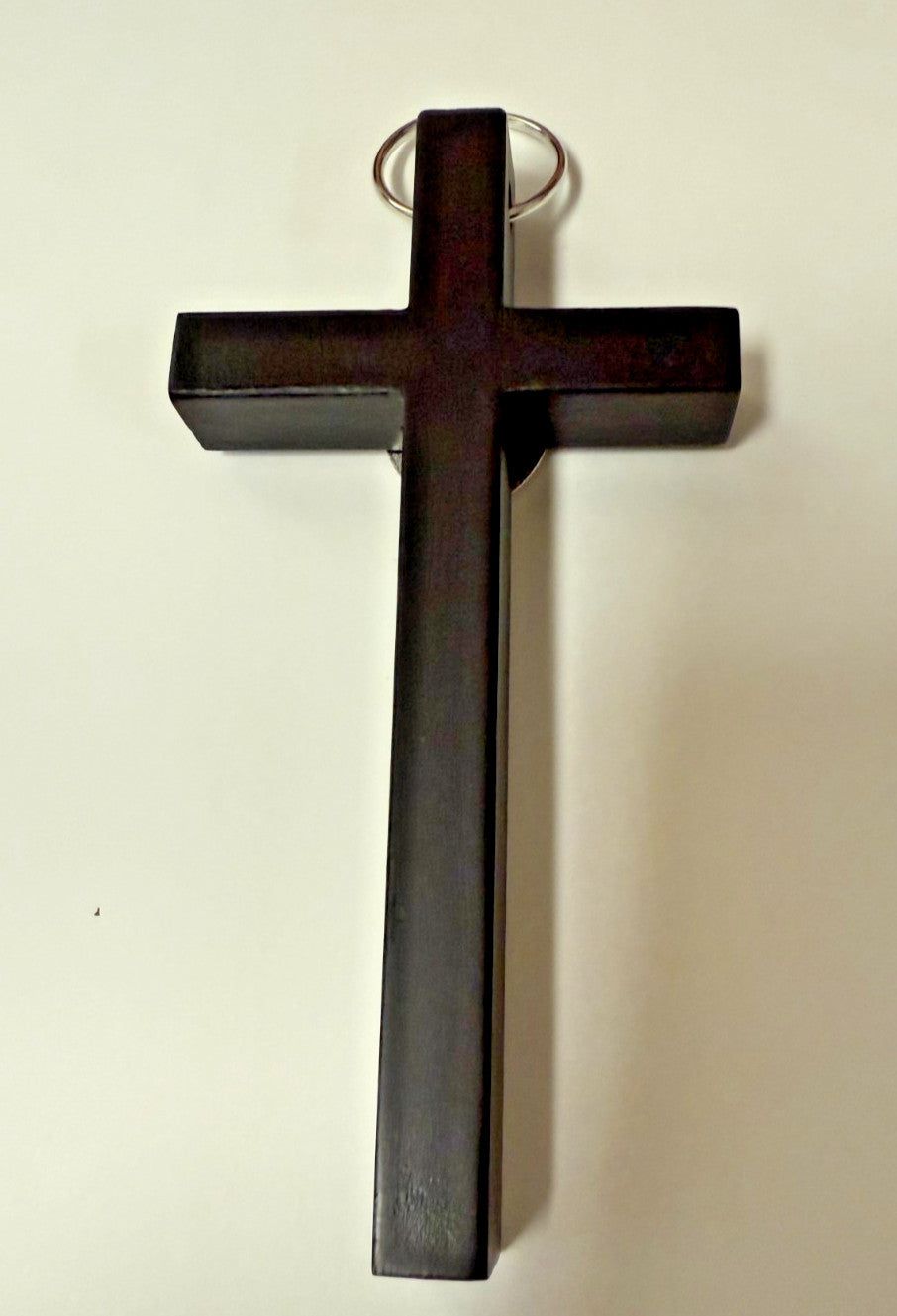 First Holy Communion Boy's Black 6" Wood Cross,  New - #Gftshp-105 - Journeys of Faith