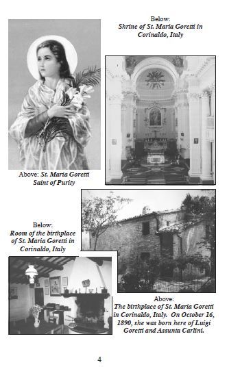 Saint Maria Goretti Pamphlet/Minibook, by Bob and Penny Lord - Journeys of Faith