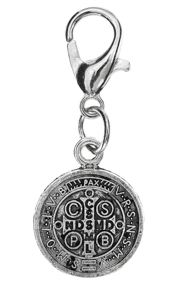 Saint Benedict Rosary Marker Charm,  New  #AB-439-R2