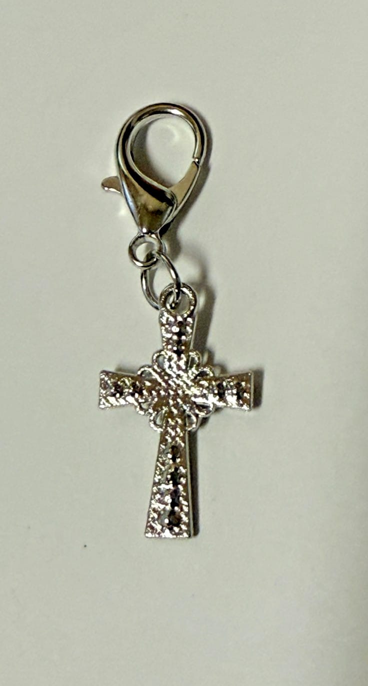 Crystal Cross Devotional Clip, New #Gftshp-134 Journeys of Faith Collectibles:Religion & Spirituality:Christianity:Medals