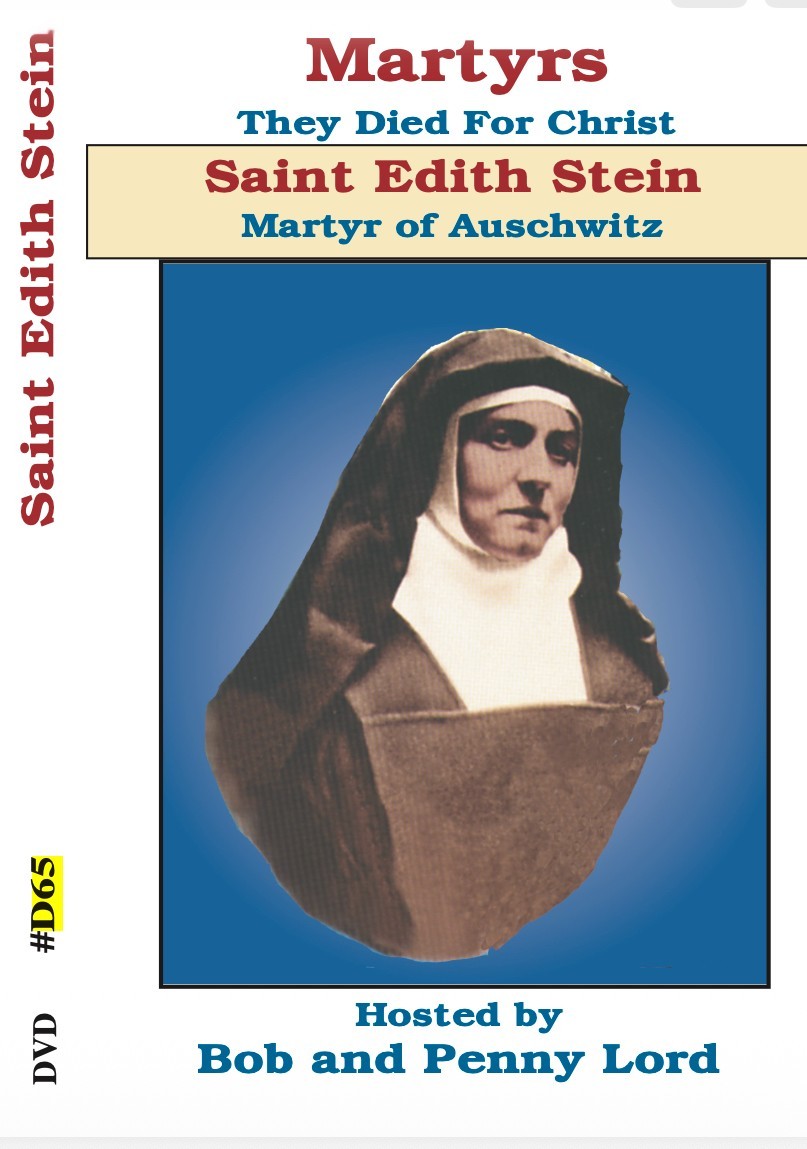Saint Edith Stein DVD by Bob & Penny Lord, New #D65