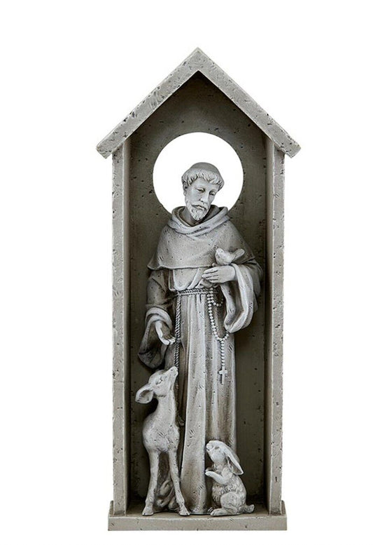 Saint Francis of Assisi 12" Wall Plaque, New #AB265-R2