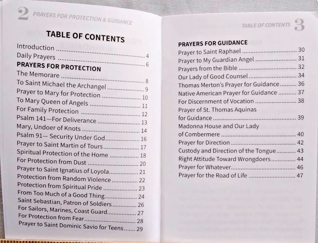 Prayers for Protection & Guidance Pocket Prayer Booklet. New #AB-413-R2 Journeys of Faith Books & Magazines:Books