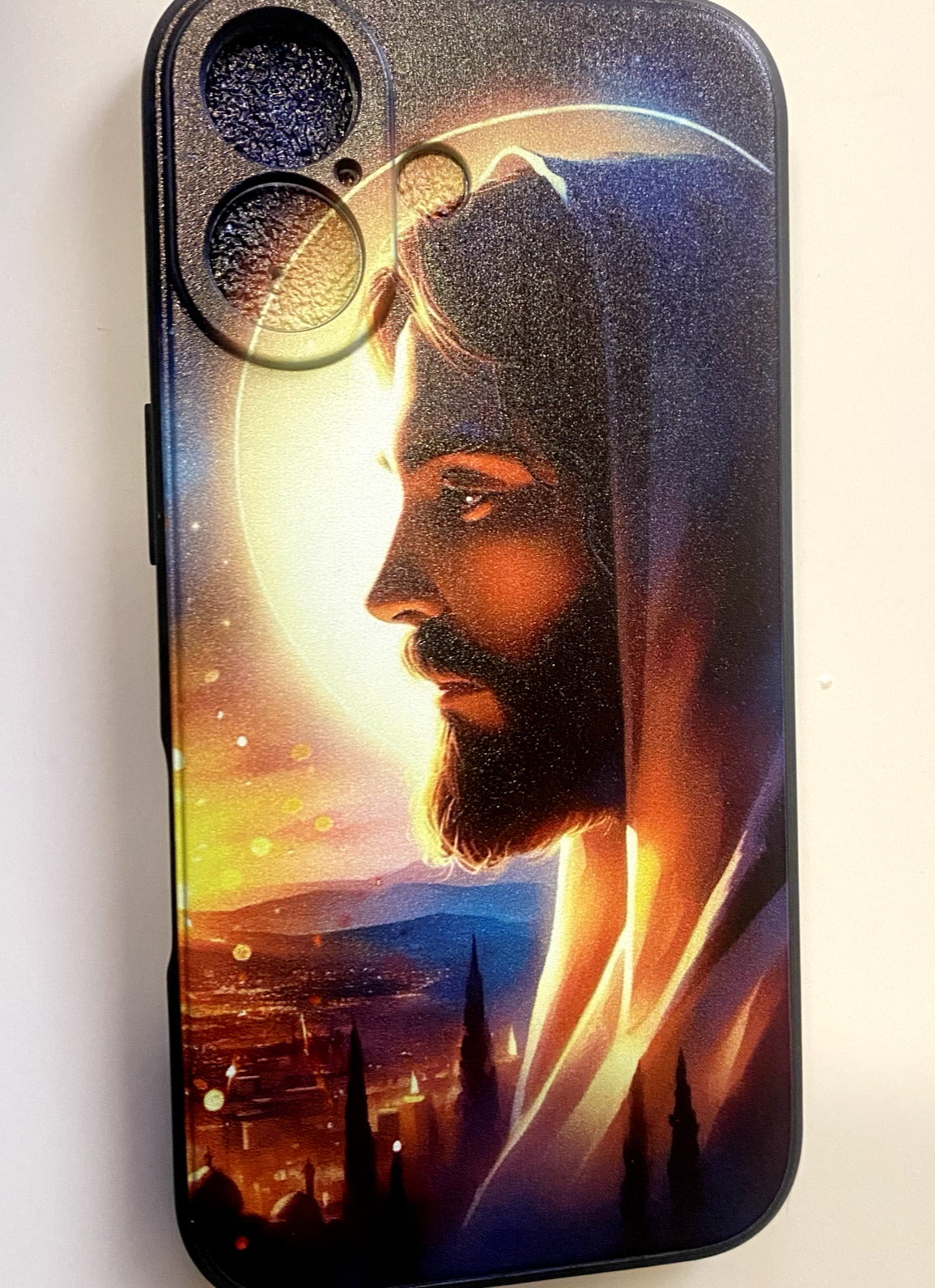 Profile of  Jesus, Cell Phone Case for IPhone 14,15,16, New #Gftshp