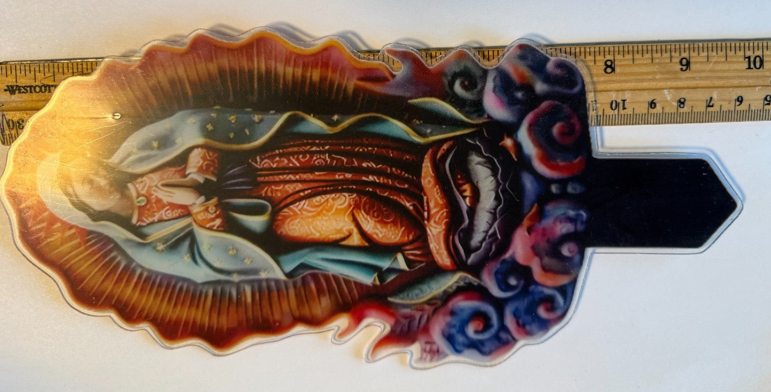 Our Lady of Guadalupe Acrylic Garden Stake, New #ALM-024-R2 - Journeys of Faith