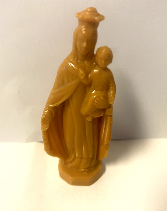Our Lady of Mount Carmel  Small 2.50" H Figurine New #AB-019 - Journeys of Faith