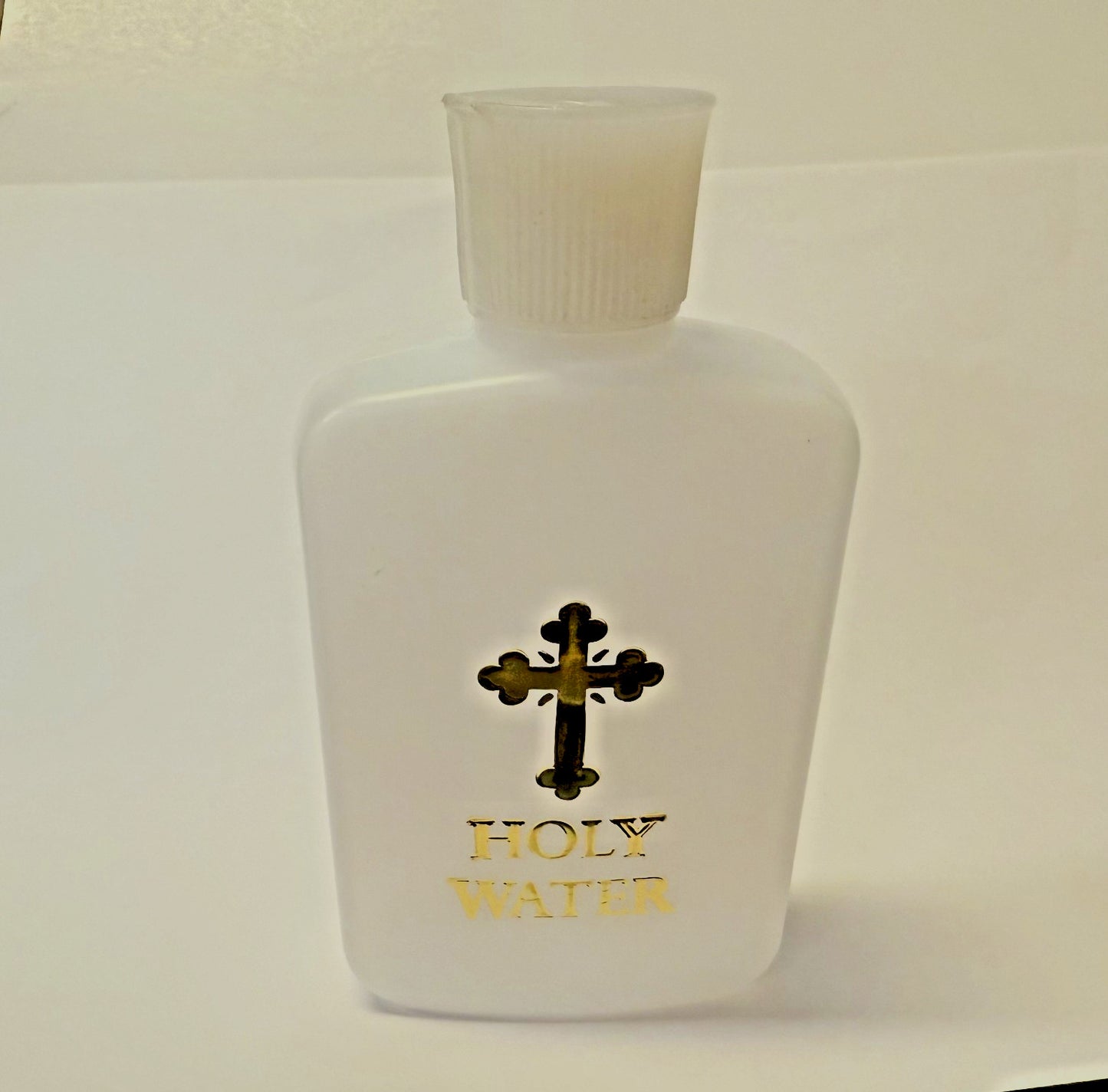 Holy Water Bottle  4 Oz.- Flip Top, New #Gftshp-41 - Journeys of Faith