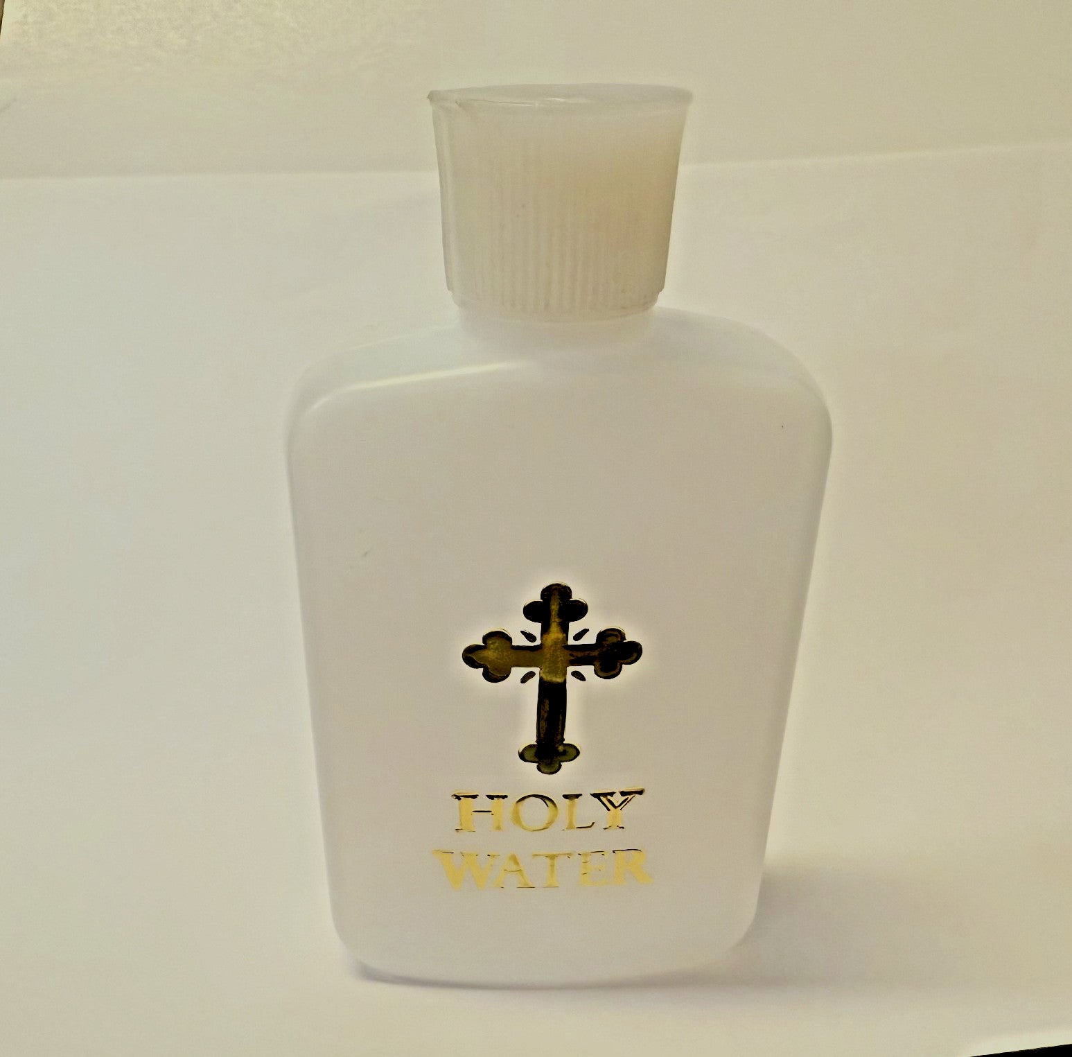 Holy Water Bottle  4 Oz.- Flip Top, New #Gftshp-41 - Journeys of Faith