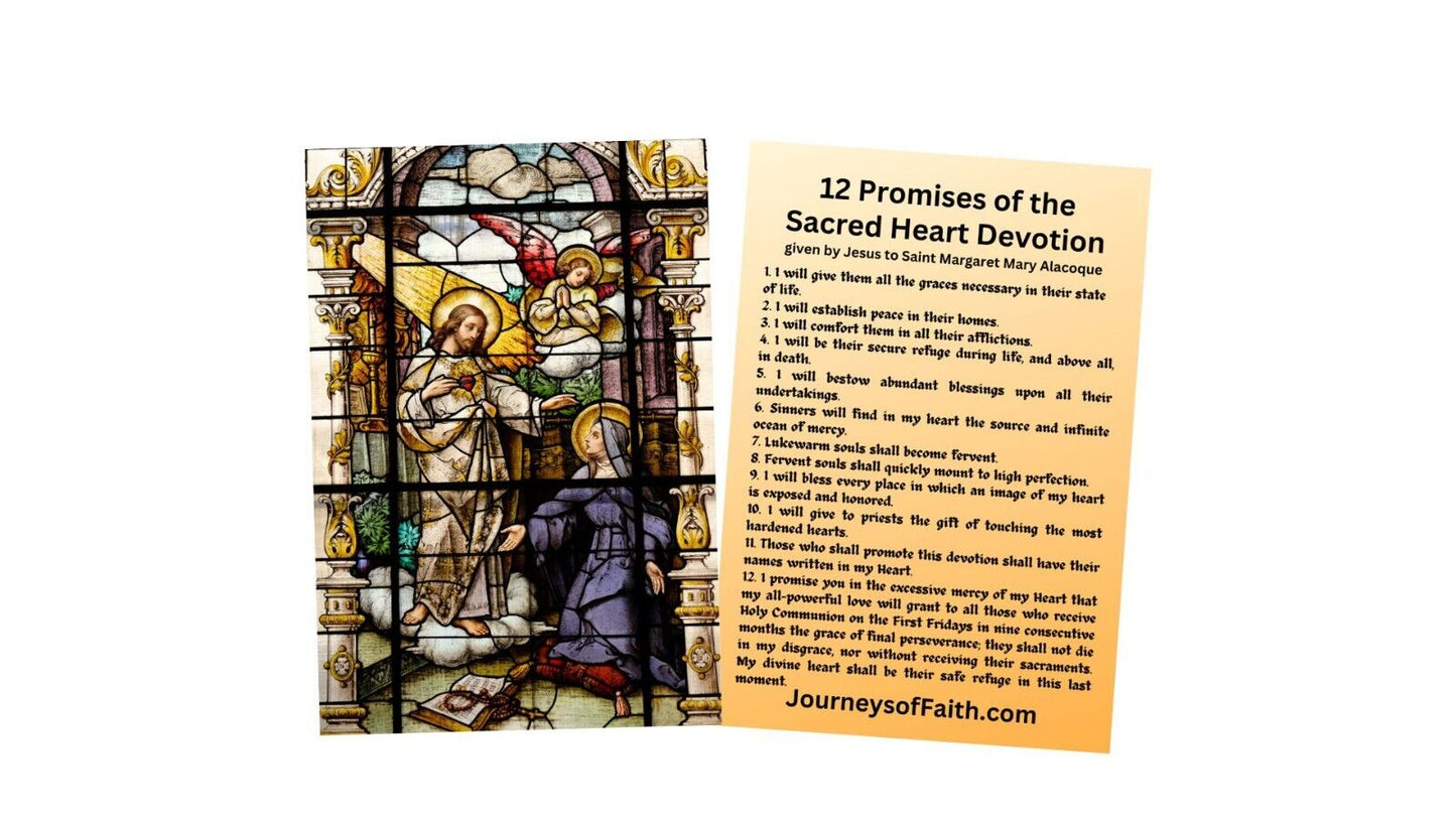 12 Promises of the Sacred Heart of Jesus - 10 Pack - Bob and Penny Lord