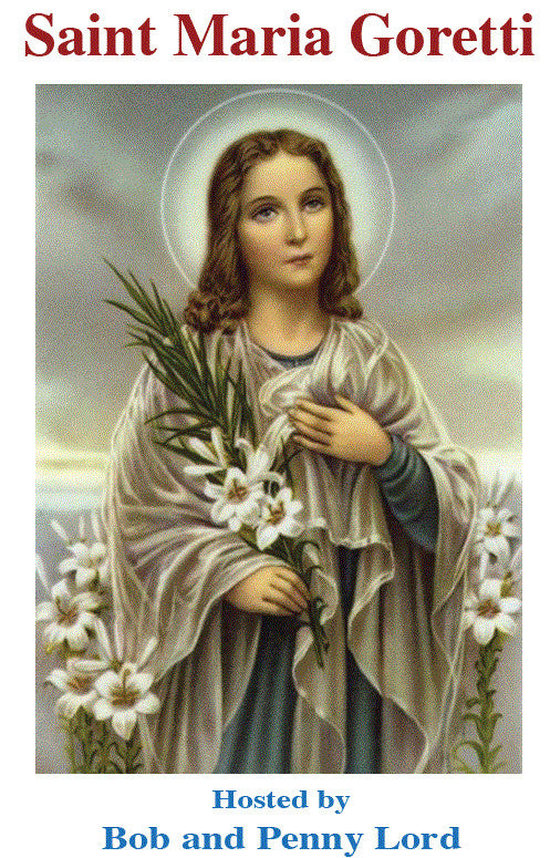 Saint Maria Goretti DVD by Bob & Penny Lord, New
