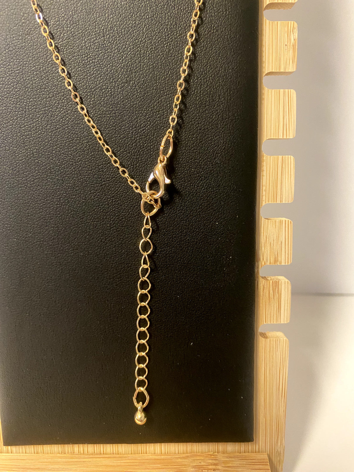 Our Lady of Guadalupe Gold tone Necklace, New #AB-076
