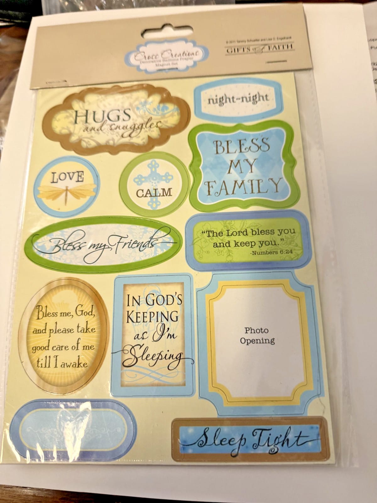 Family Creative Magnet Stickers (assorted), New #Gftshp-47 Journeys of Faith Collectibles:Religion & Spirituality:Christianity:Other Christian Collectibles