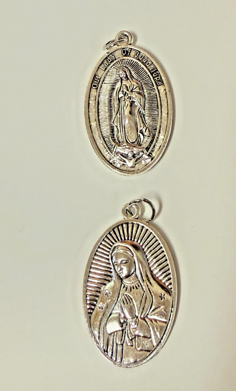 Our Lady of Guadalupe 2" Double Sided Medal, New #Gftshp-109 - Journeys of Faith