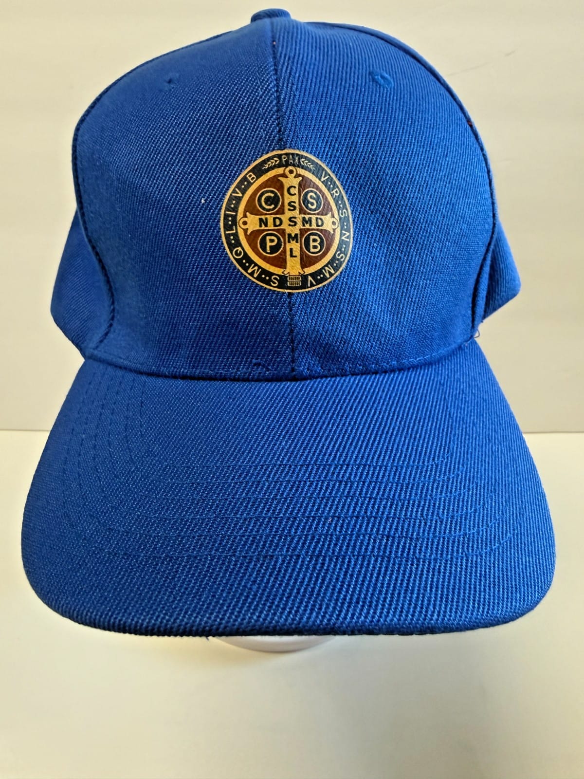 Saint Benedict Medal  BlueUnisex Baseball Cap, New #Gftshp-165