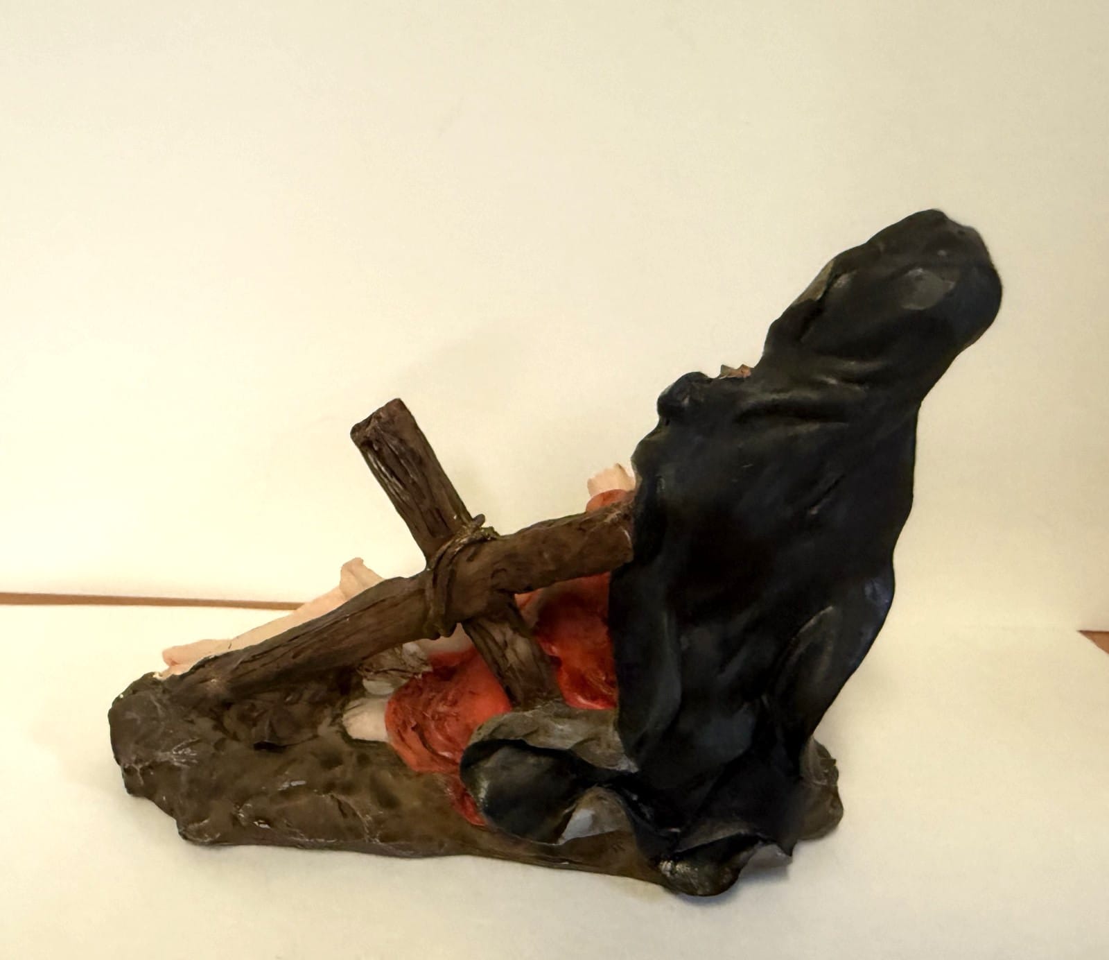 Colored Pieta 3-inch figurine by Journeys of Faith, depicting the Christian religious statue with detailed craftsmanship.
