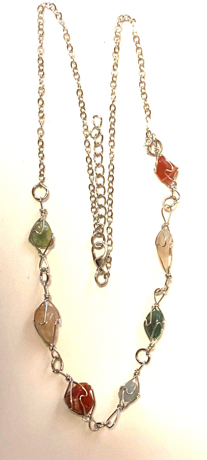 Stone 22-inch Christian necklace by Journeys of Faith, featuring religious pendant, part of Christian collectibles in religion and spirituality.