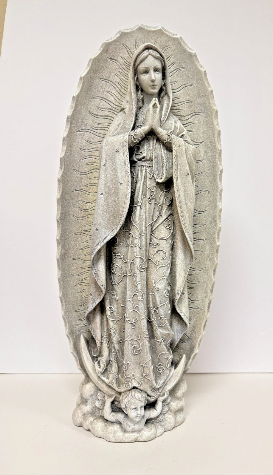 Our Lady of Guadalupe 18.75"  Garden Statue, New #RM-66-R2