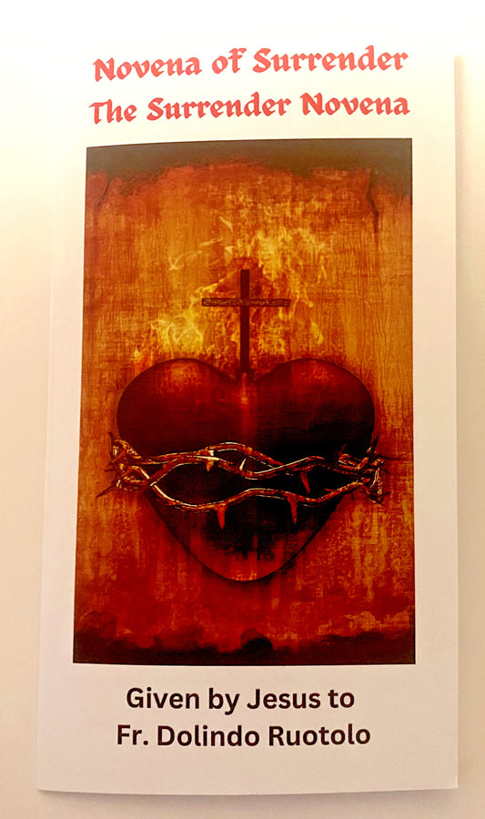 Novena of Surrender Surrender Novena by Fr Dolindo Ruotolo, Tri-fold New #PC-06 - Journeys of Faith