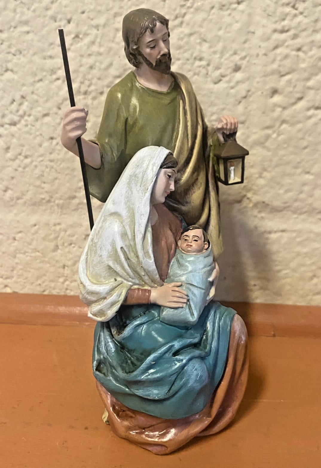 Holy Family 6.25" Resin Stone Mix Statue RM-51 Bob and Penny Lord Journeys of Faith Collectibles:Religion & Spirituality:Christianity:Statues & Figures