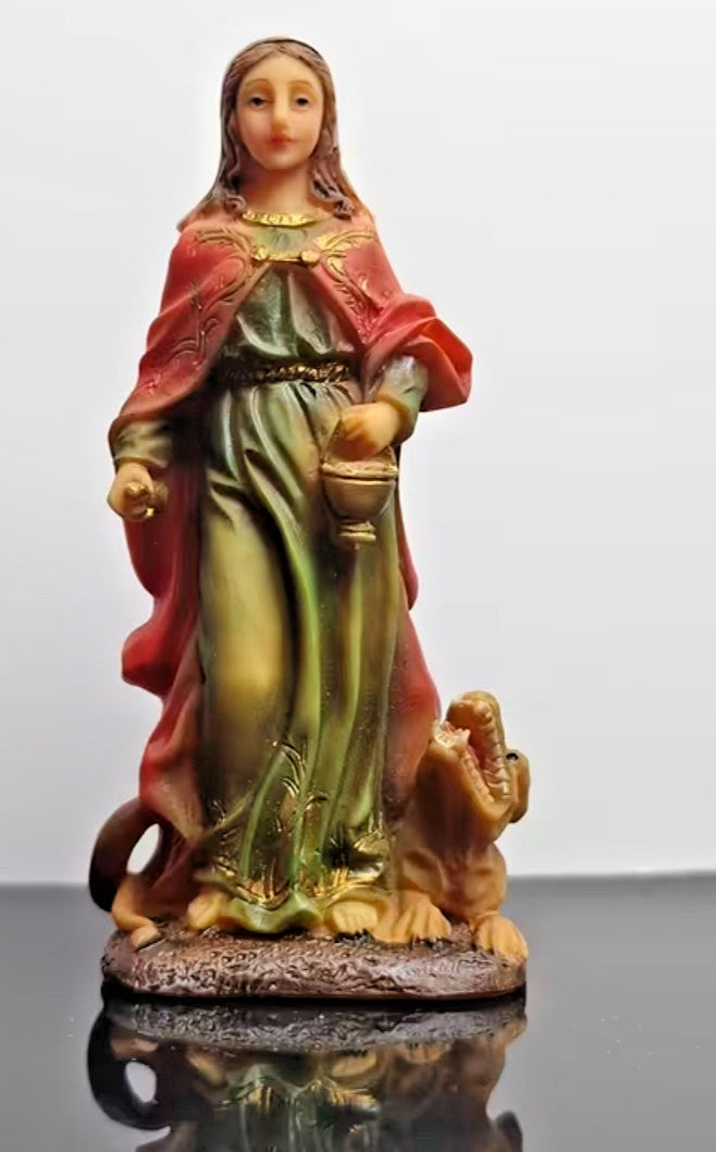 Saint Martha 4" statue, New #Gftshp-267 - Journeys of Faith