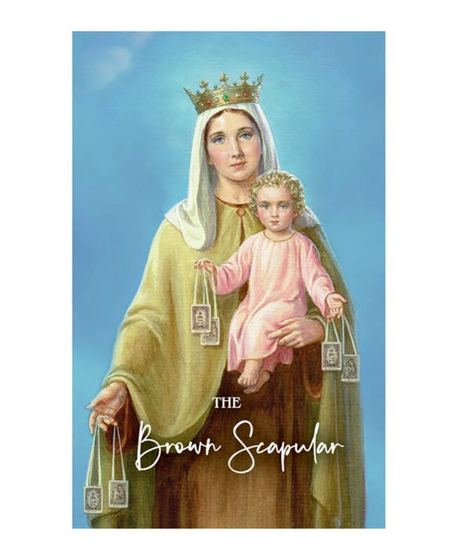 The Brown Scapular Booklet, New #Gftshp-196