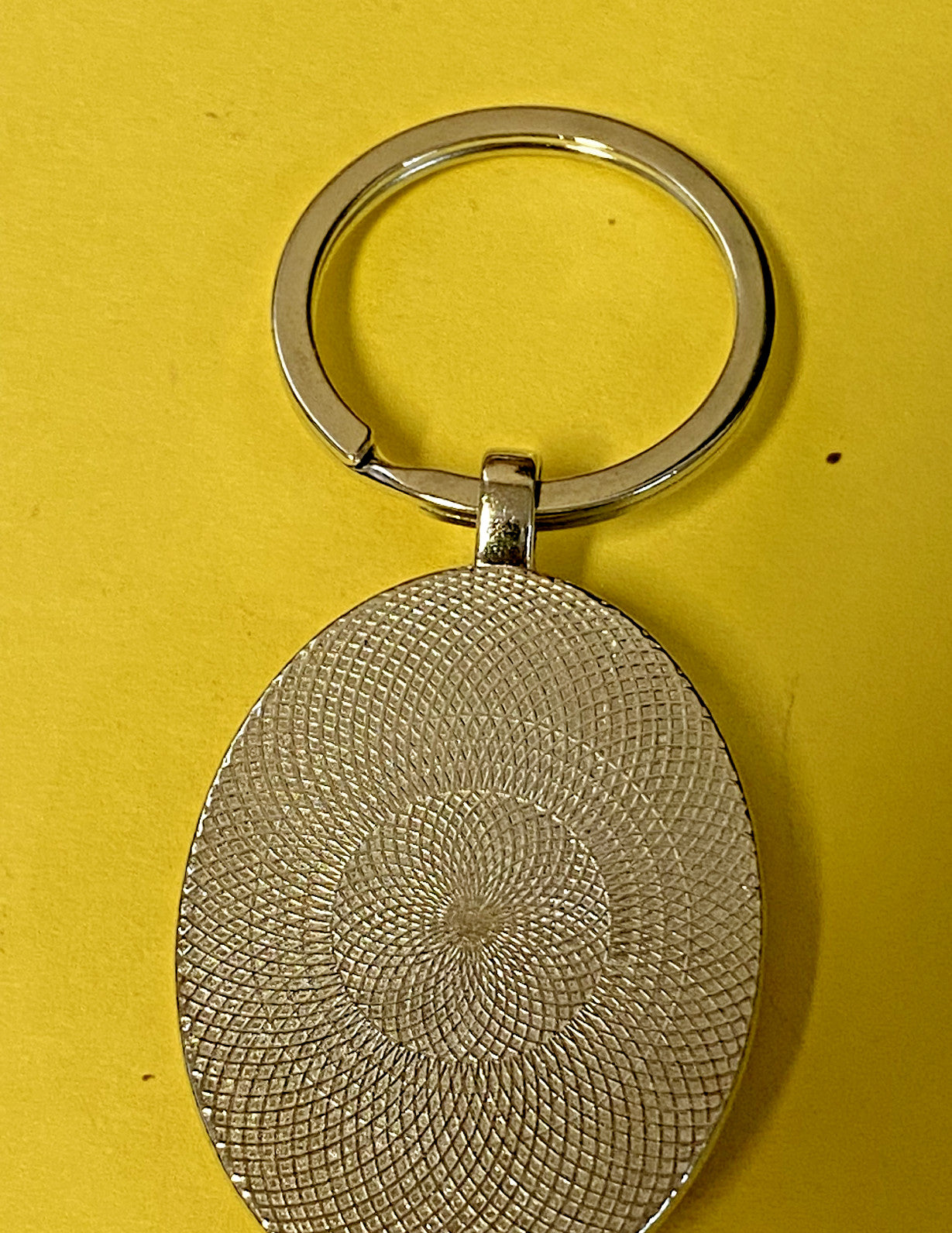 Virgen Mary with Child Silver Tone Keychain, New  #AB-024-3 - Journeys of Faith