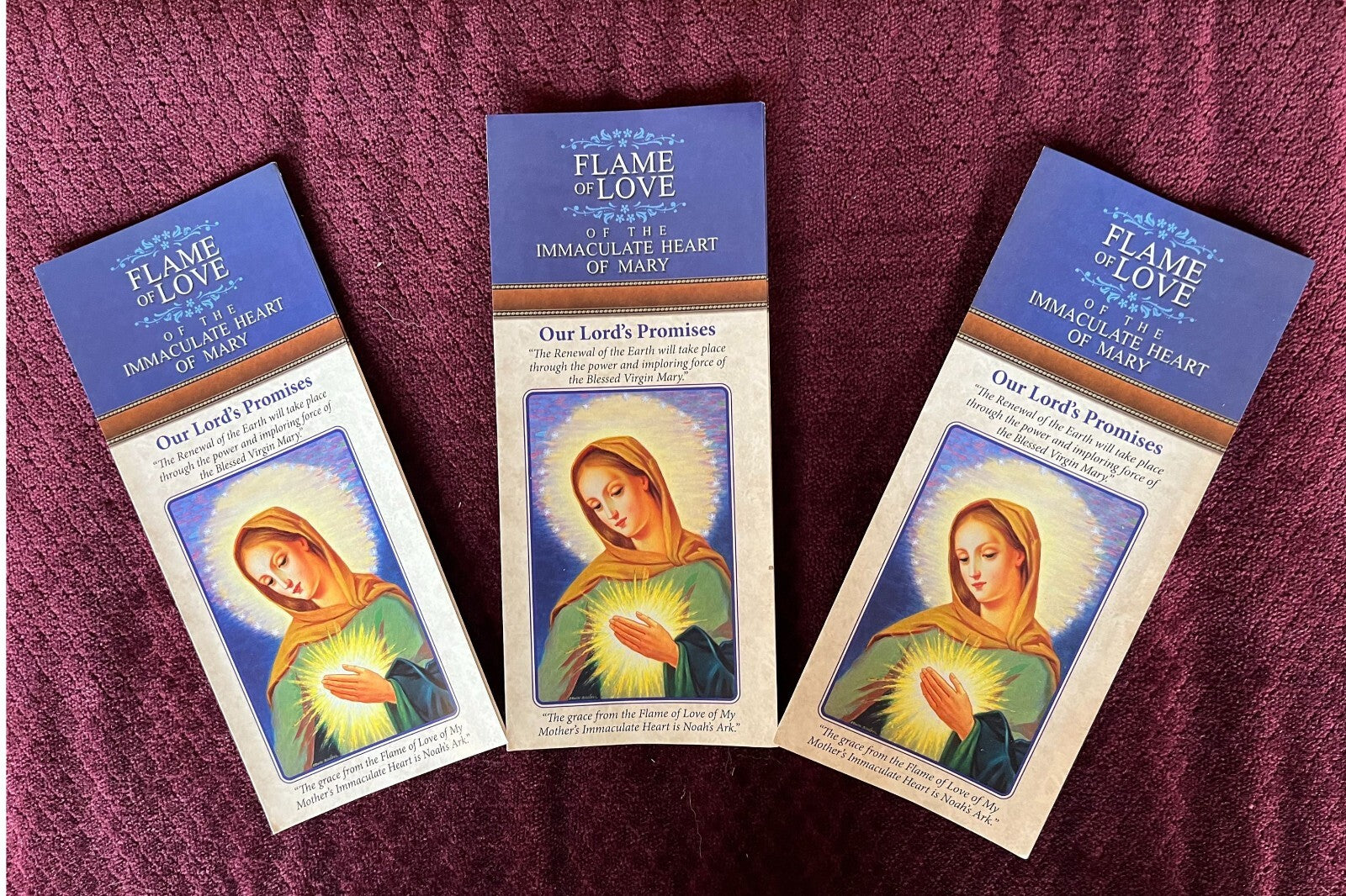 Flame of Love Trifold 3 Pack - Journeys of Faith