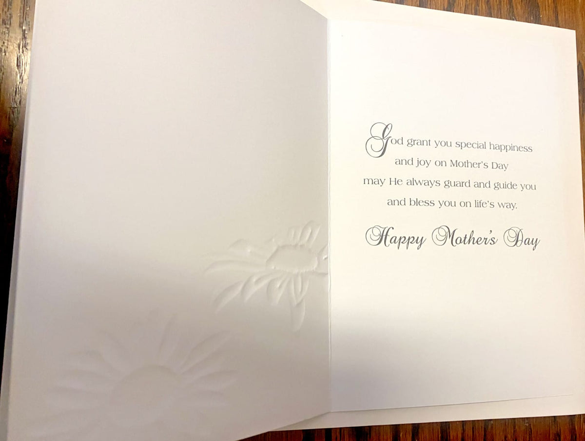 Mainzer Mother's Day greeting card featuring floral design and heartfelt message, perfect for celebrating mothers.
