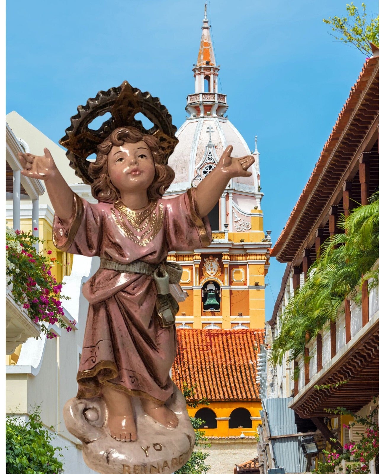Divino Nino  5.5" Small Statue, New From Colombia #L006
