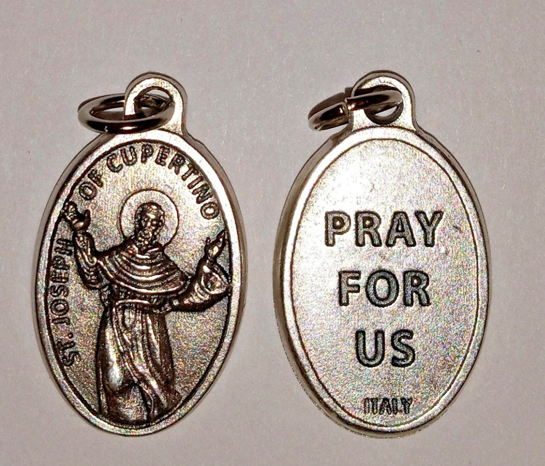 Saint Joseph of Cupertino (Patron of Students) Medal,  New from Italy, #MD-43