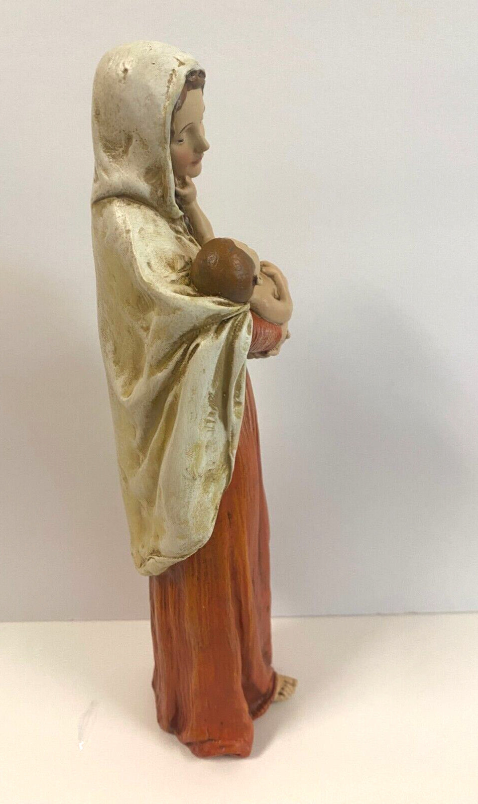 Blessed Mother & Child Jesus/Titled "Child's Touch"  10"H  Statue, New - Bob and Penny Lord