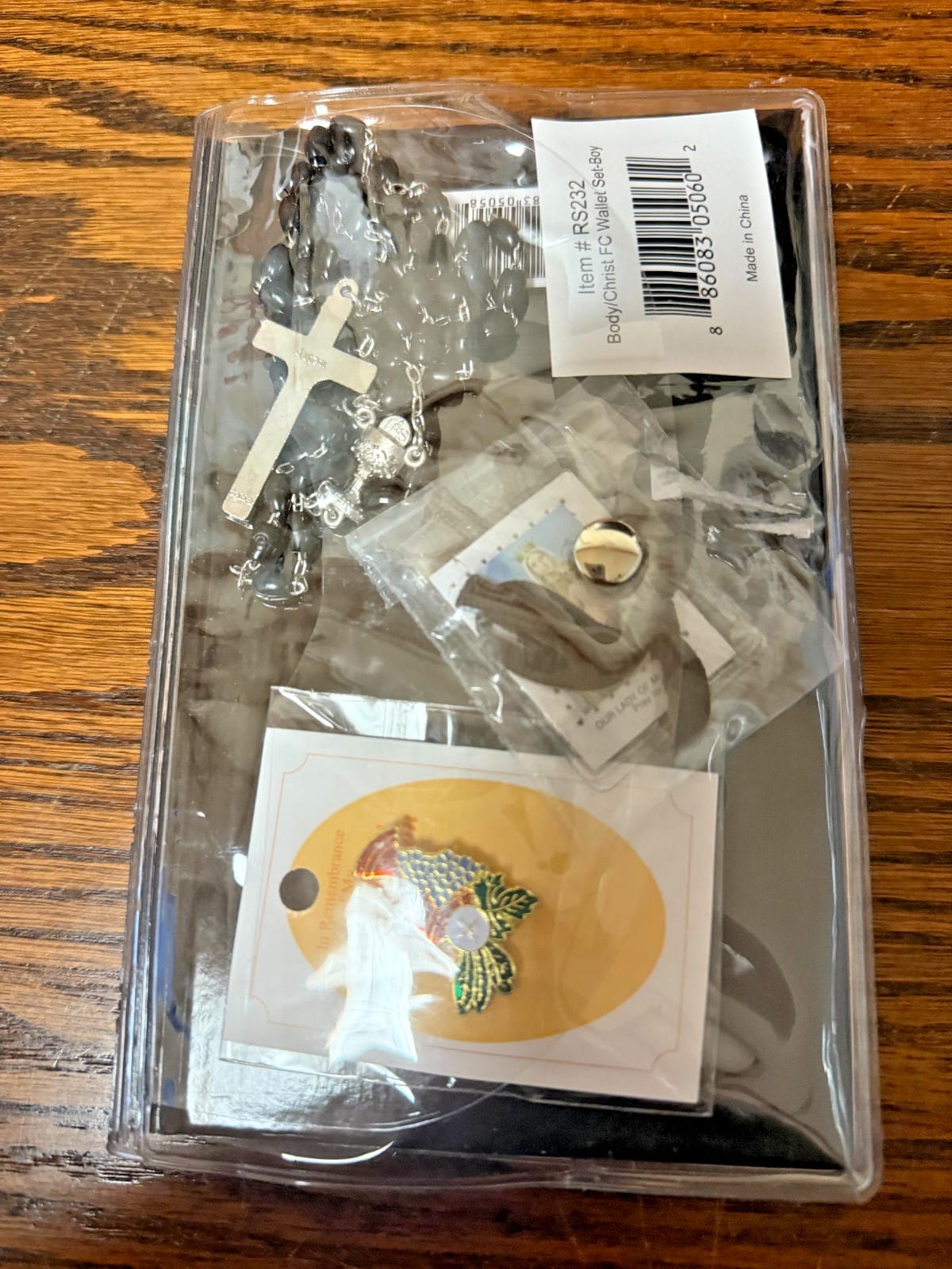 Body of Christ First Holy Communion 4pc Set,For a boy New - #Gftshp-77 Journeys of Faith Collectibles:Religion & Spirituality:Christianity:Other Christian Collectibles