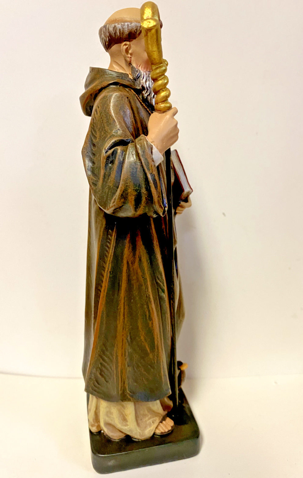 Saint Benedict 8" Staue, New - Bob and Penny Lord