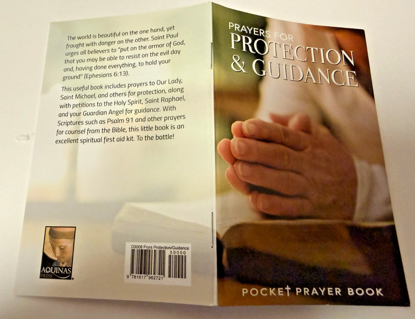 Prayers for Protection & Guidance Pocket Prayer Booklet. New #AB-413-R2 - Journeys of Faith