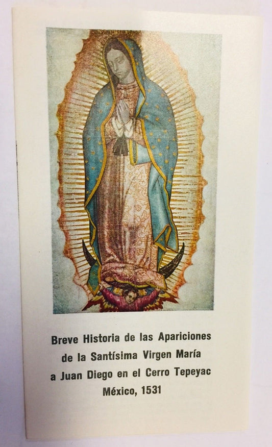 Breve Historia de las Apariciones de La Virgen de Guadalupe, en Español #AB-51-C