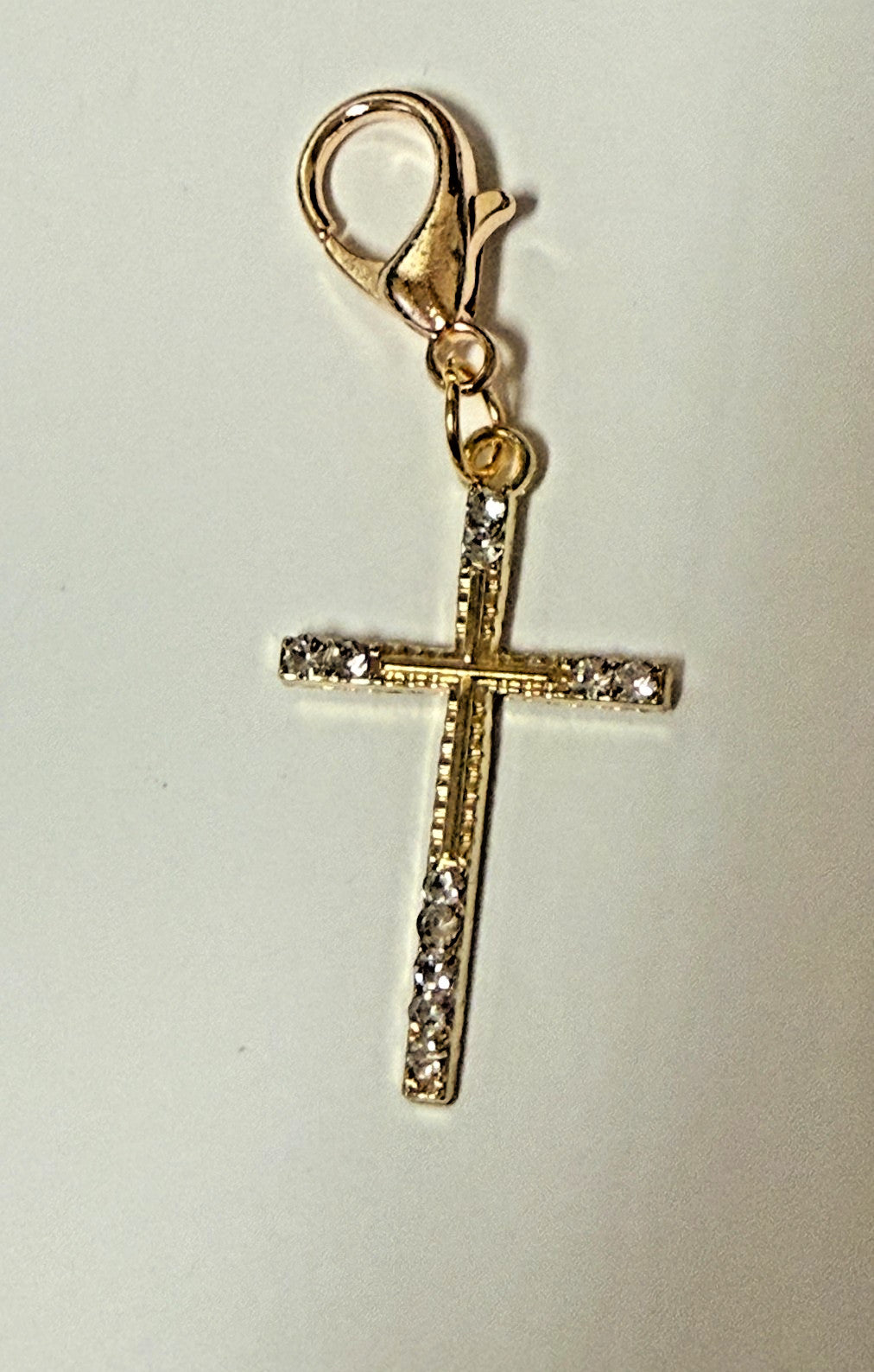 2 Crosses One within the Other Devotional Clip, New #Gftshp-138 - Journeys of Faith