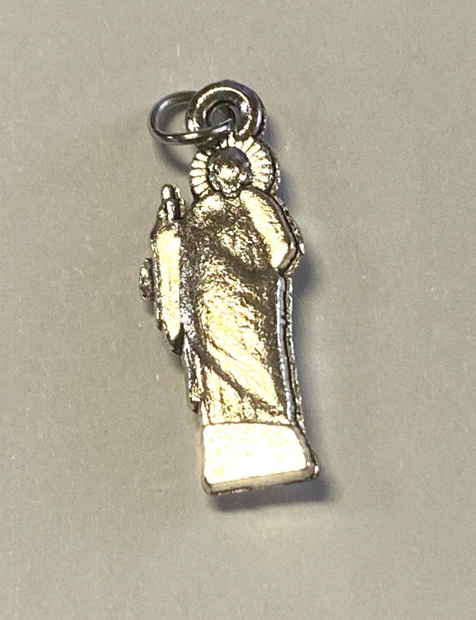 Saint Jude 7/8" Devotional Charm, New - Journeys of Faith