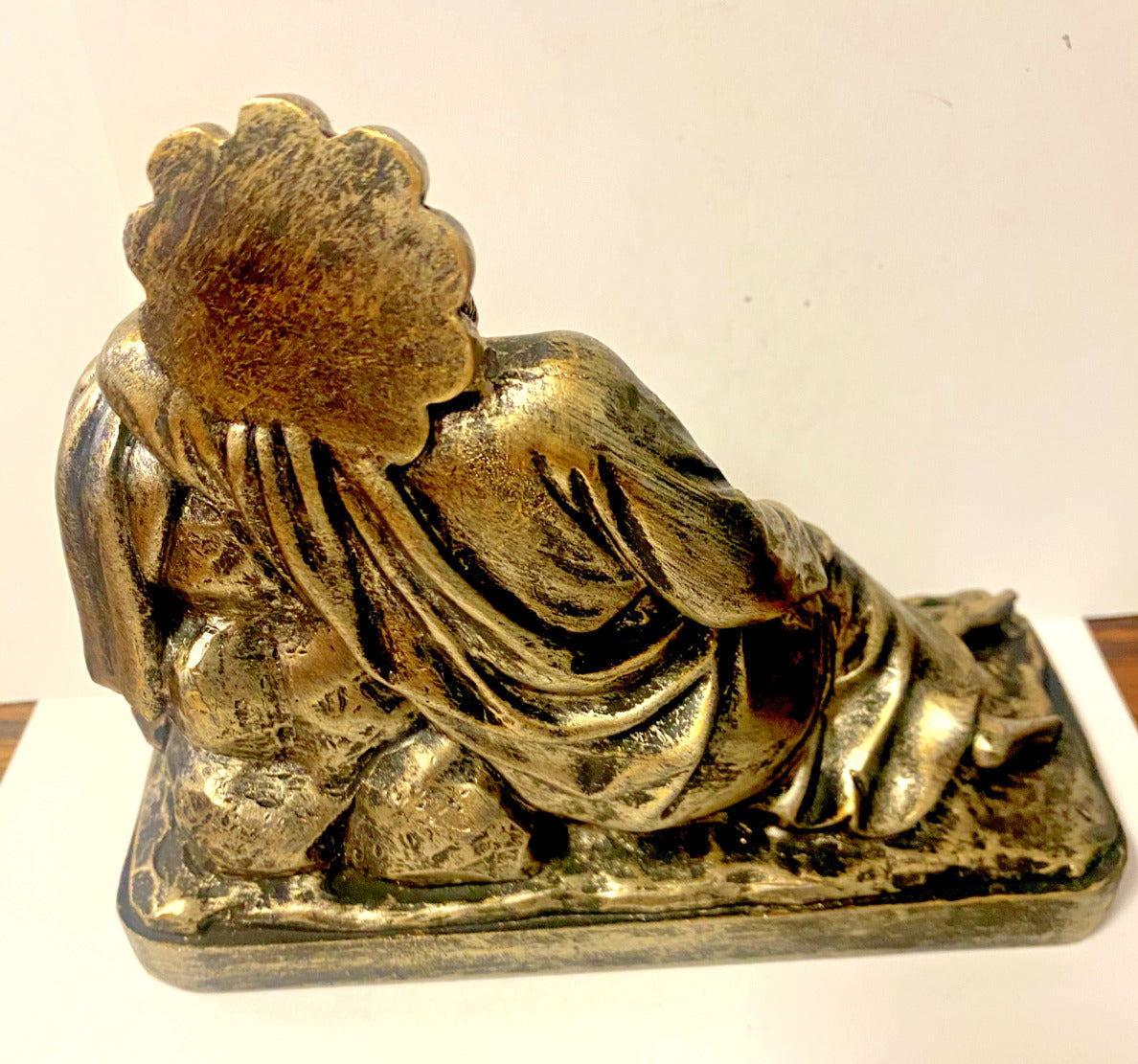 Sleeping Saint Joseph Bronze Finish 6" Statue, New #AB-192 Free Shipping