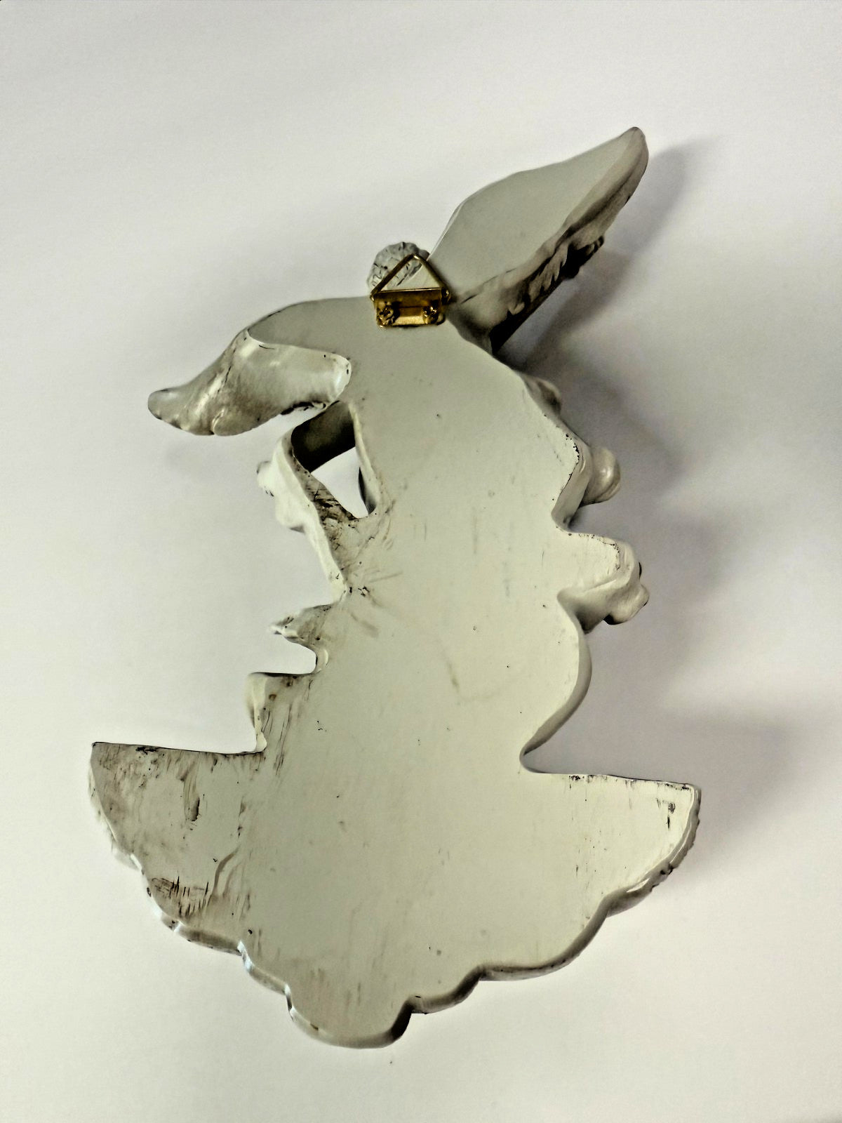 Saint Michael the Archangel  9" Holy Water Font,  Stone Finish, New #AB-372-R2