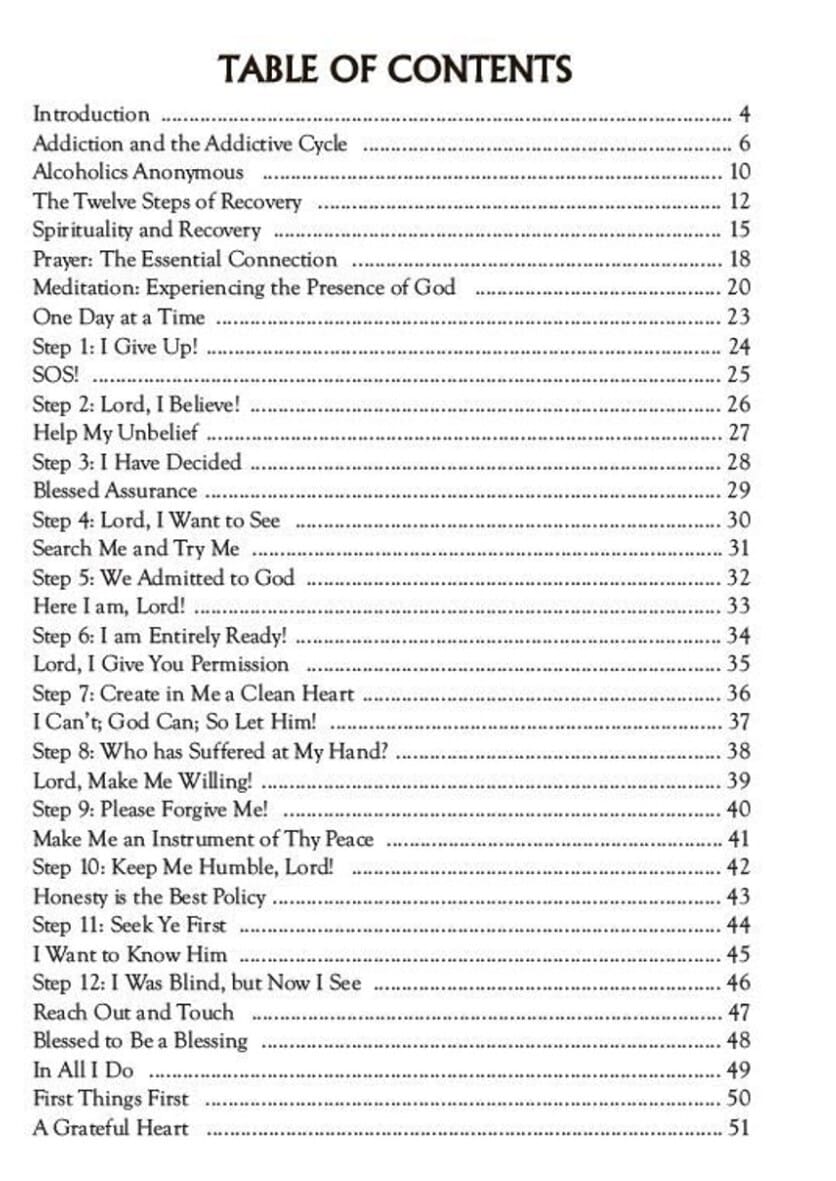 Serenity Meditations Booklet for  Overcoming Addictions, New #AB-325-R2 Bob and Penny Lord Journeys of Faith Collectibles:Religion & Spirituality:Christianity:Holy Cards