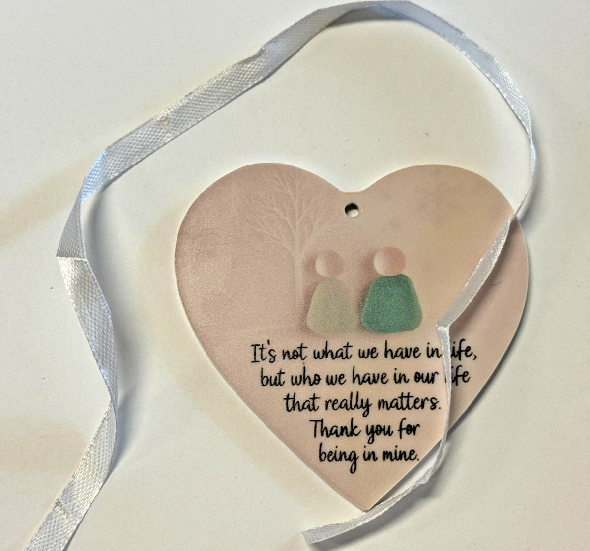 Heart Shape Friendship Ornament, New #Gftshp-156