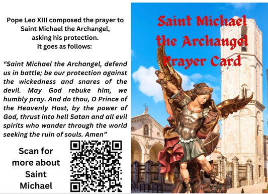 Origin of the Saint Michael Prayer, New - Journeys of Faith
