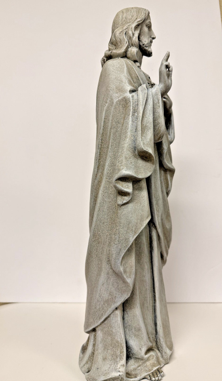 Sacred Heart Of Jesus  17.75"  Garden Statue, New #RM-067-R2