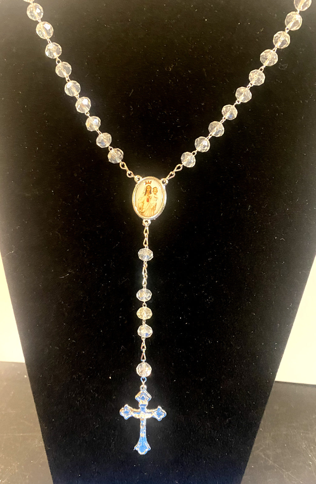 Our Lady of Mount Carmel Handmade Rosary,New from Colombia #L058 - Journeys of Faith
