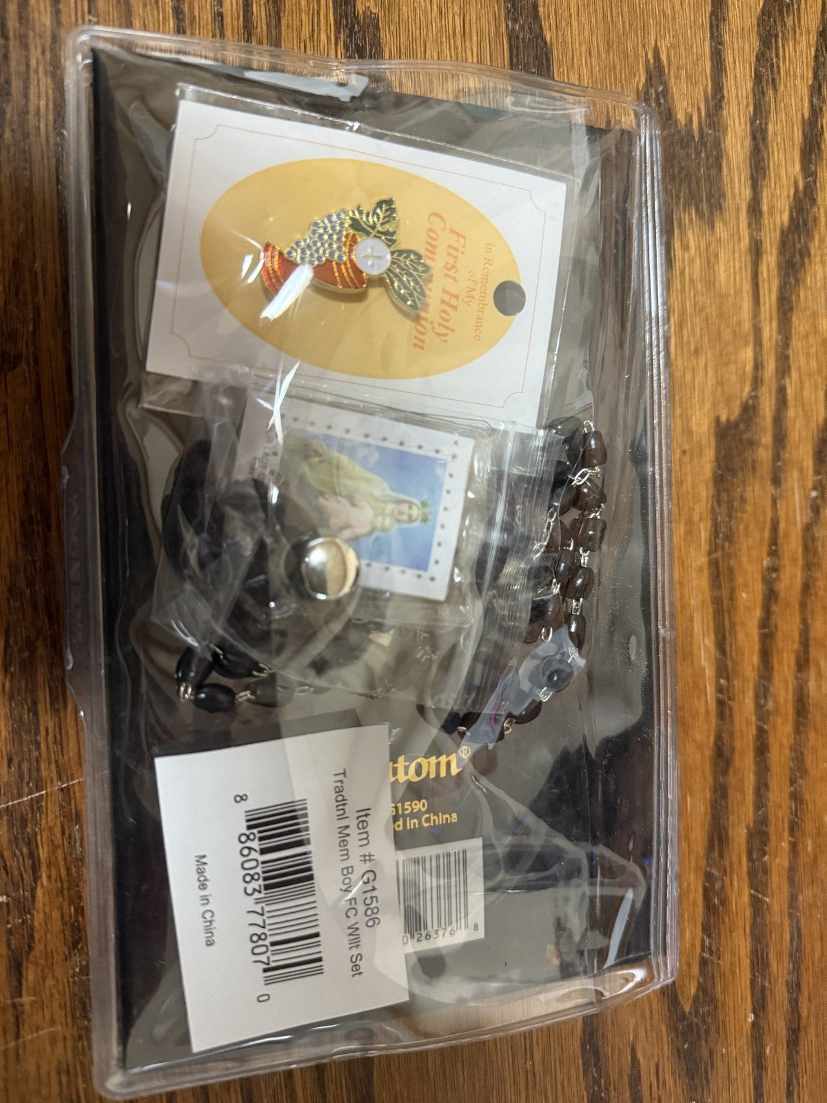 Traditional First Holy Communion 4pc Set,For a boy New - #Gftshp-74 - Journeys of Faith